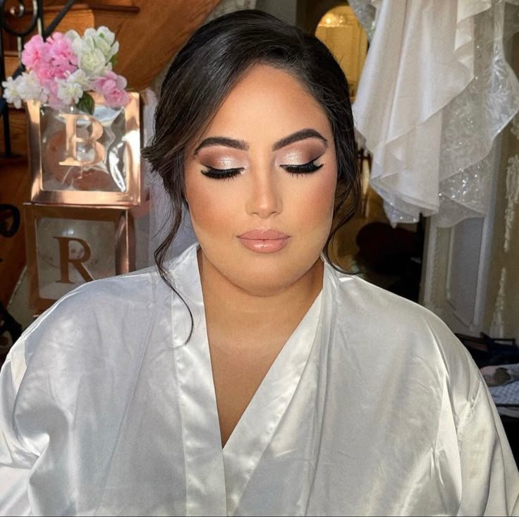 Classic Glam Wedding Bridal Makeup