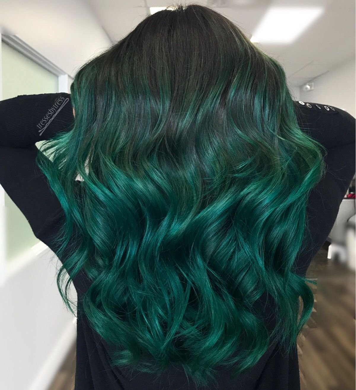 Bold Hair Color Look